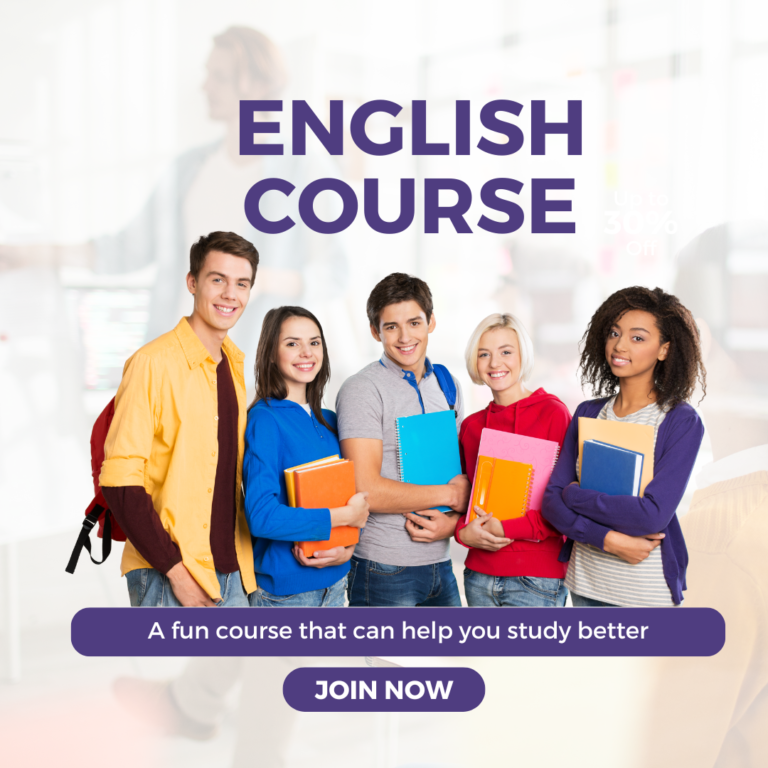 English Learning Course : For a better speaking skill